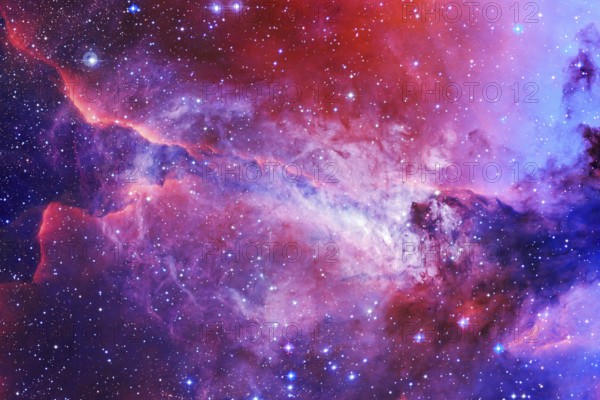 Outer space. Science fiction cosmos. Elements of this image furnished by NASA