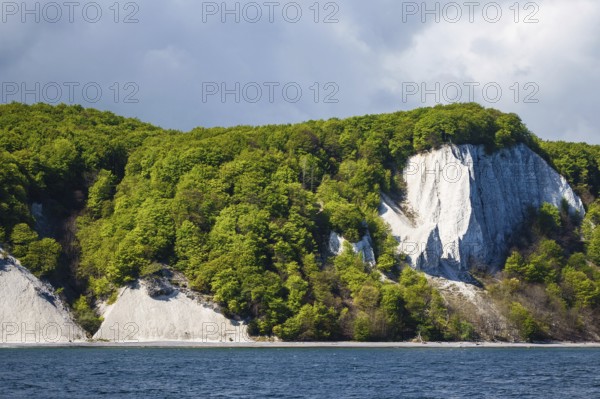 Baltic sea coast on isle of Rugen