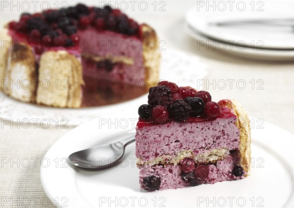 Red fruits Charlotte