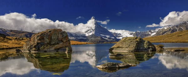 The Alpine region of Switzerland, Stellisee