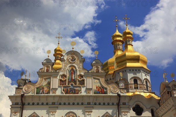 The Uspensky Cathedral, part of the monastery complex of the Kiev Cave Monastery, Holy Mary of the Assumption Monastery, Pecherskaya Lavra, Kiev, Ukraine, Europe
