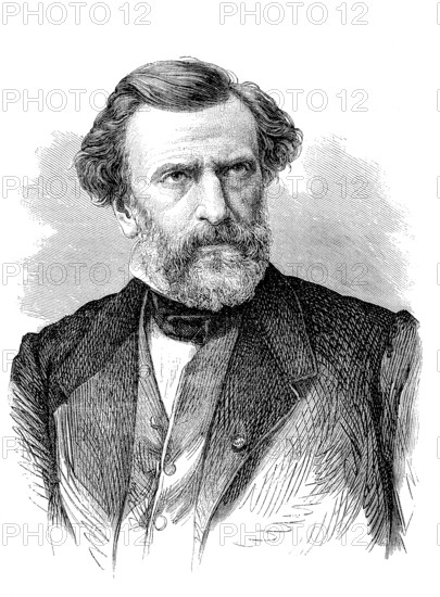 Charles Louis Ambroise Thomas (5 August 1811 - 12 February 1896) was a French composer, Historic, digitally restored reproduction of a 19th century original, exact original date not known