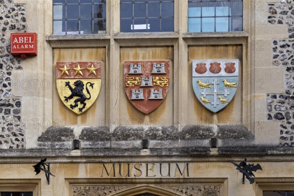Coat of Arms, Museum, Winchester, Hampshire, England, United Kingdom, Europe