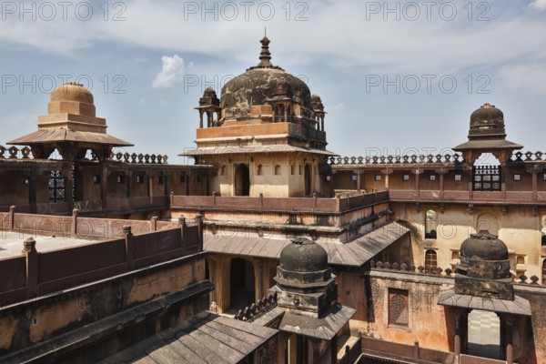 Datia palace indian architecture. Madhya Pradesh, India, Asia