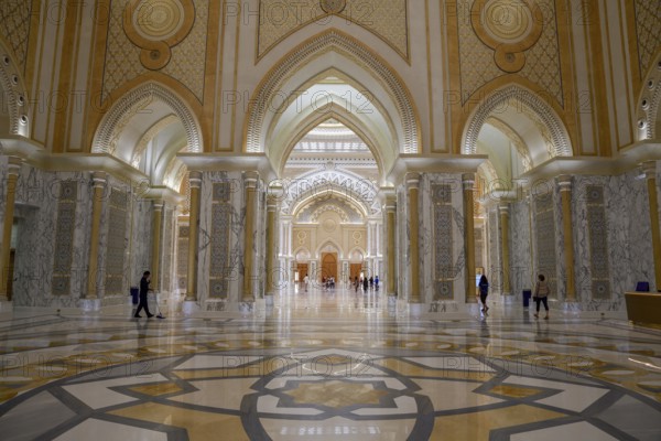 Qasr Al Watan, presidential palace, interior photo, Abu Dhabi City, emirate Abu Dhabi, United Arab Emirates, Asia