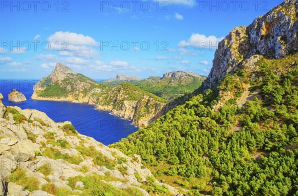 Formentor cape, Mallorca, Balearic Islands, Spain, Europe