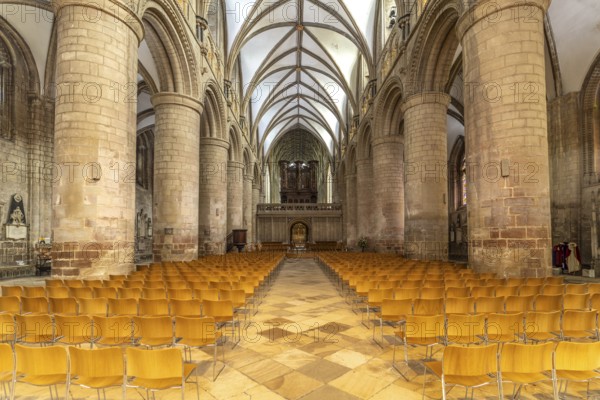 Interior of Gloucester Cathedral, England, Great Britain