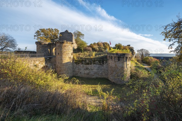 Altenstein Castle, Haßberge nature park Park, near Maroldsweisach, Lower Franconia, Bavaria, Germany, Europe