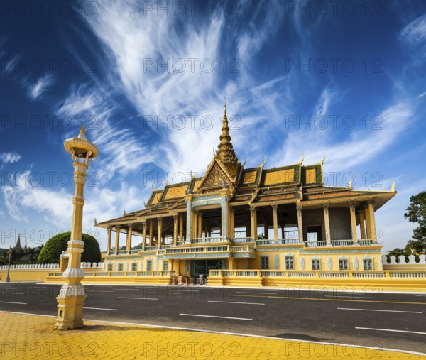 Royal Palace complex, Phnom Penh, Cambodia, Asia