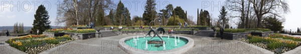 Mainau Island Panorama Germany