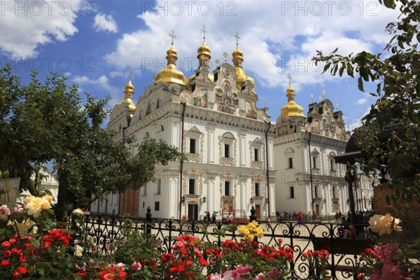 The Uspensky Cathedral, part of the monastery complex of the Kiev Cave Monastery, Holy Mary of the Assumption Monastery, Pecherskaya Lavra, Kiev, Ukraine, Europe