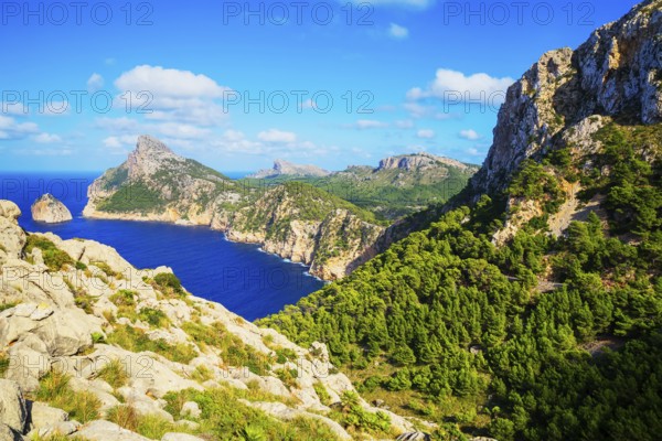 Formentor cape, Mallorca, Balearic Islands, Spain, Europe