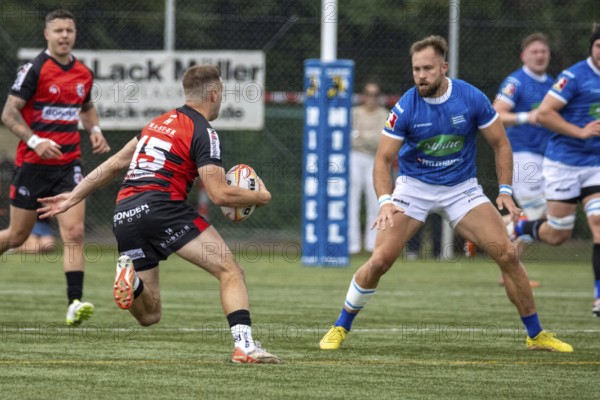 Heidelberg, 15.06.2024, Rugby 1st Bundesliga, 2023/24 season, final for the German championship: SC Frankfurt 1880 against SC Neuenheim
