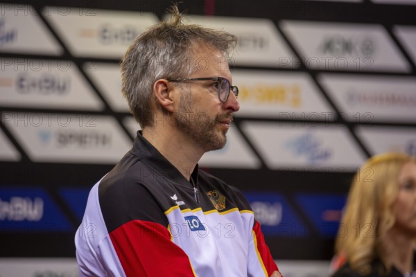 EnBW DTB-Pokal Stuttgart 2025, Mixed Cup***Picture: Gerben Wiersma, woman's head coach