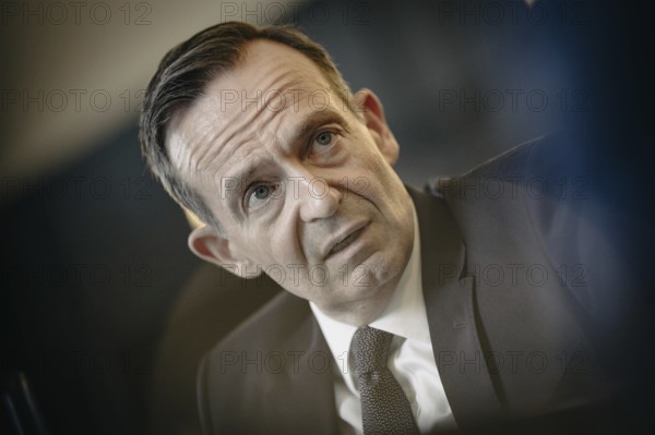 Volker Wissing (FDP), Federal Minister of Transport and Digital Affairs, recorded during an interview in Berlin, 2 October 2024, Berlin
