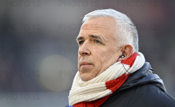 President Dirk Zingler 1. FC Union Berlin FCU Portrait, Voith-Arena, Heidenheim, Baden-Württemberg, Germany, Europe