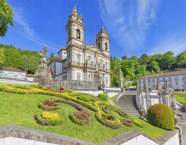 Bom Jesus do Monte santuary, Braga, Minho Province, Portugal, Europe