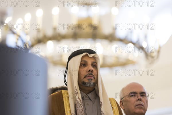 Abdulla Ibrahim A.S. Al-Hamar Qatar at the Federal President's New Year's Reception at Bellevue Palace, Berlin 14 January 2025