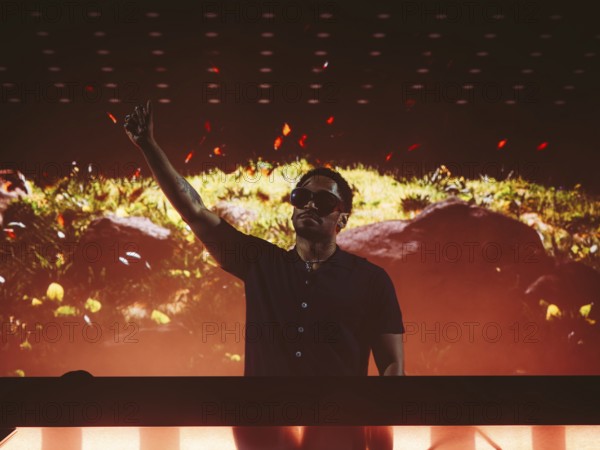 Kaytranada live on Timeless Tour 2025 at the Berlin Velodrom on 12.04.2025