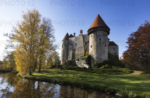 Heidenreichstein Castle, Heidenreichstein, autumn, Waldviertel, Lower Austria, Austria, Europe