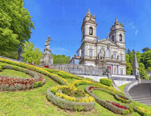 Bom Jesus do Monte santuary, Braga, Minho Province, Portugal, Europe