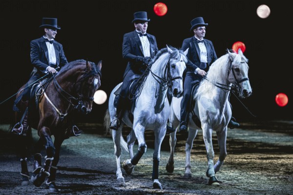 Cavalluna, horse show in the Uber Arena, Berlin, 11.01.2025