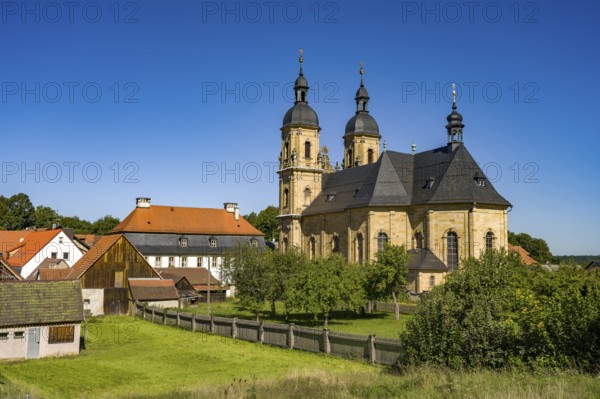 Pilgrimage Church of the Holy Trinity in Gößweinstein, Franconian Switzerland, Bavaria, Germany, Europe