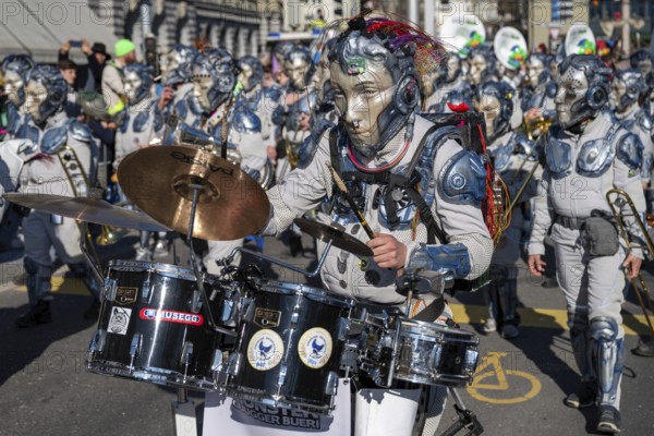 Guggenmusik AI robot drums