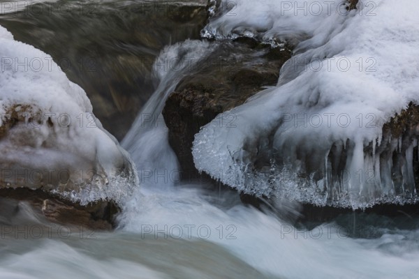 Rissbach creek in the Eng valley, Karwendel mountains, Austria, Europe