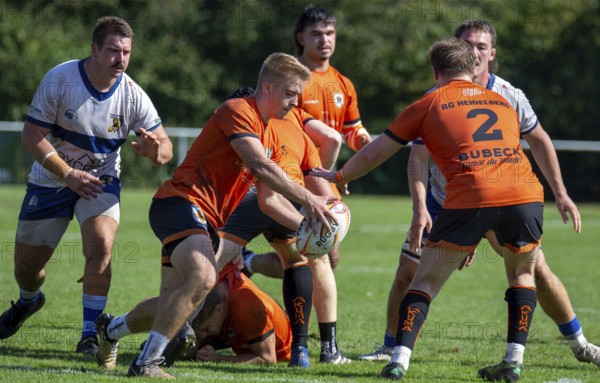 07.09.2024, Rugby 1st Bundesliga South/West, Season 2024/25, Matchday 1: RG Heidelberg vs TSV Handschuhsheim