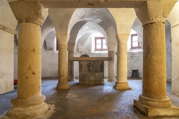 Crypt of the Cathedral of St Anastasia in Zadar, Croatia, Europe