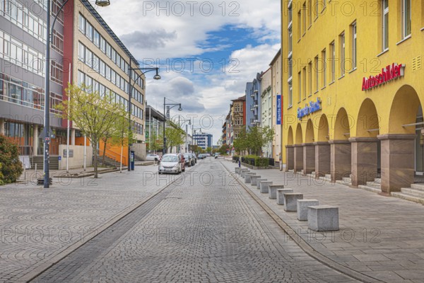 Schrammstraße in Schweinfurt, Germany, Europe