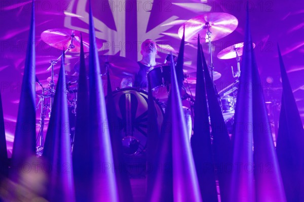 Mark Richardson, drummer of Skunk Anansie, live at the Columbiahalle in Berlin on 18.03.2025