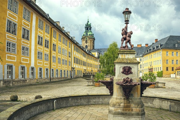 Thuringian State Museum Heidecksburg in Rudolstadt, Thuringia, Germany, Europe