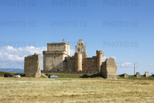 Castle of Turegano, Province of Segovia, Castile and Leon, Spain, Europe