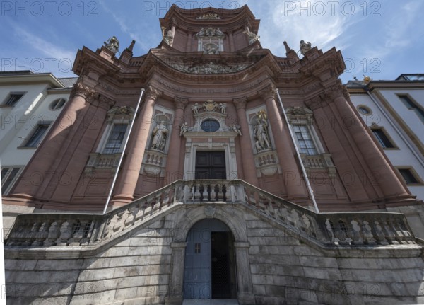 Neumünster, Stiftskirche, Martinstr. 4, Würzburg, Lower Franconia, Bavaria, Germany, Europe