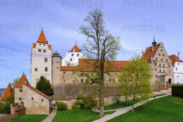 Trausnitz Castle, Landshut, Lower Bavaria, Bavaria, Germany, Europe