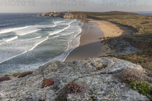 Pen Hat Beach on the Iroise Sea.Camaret, Crozon, Finistere, Brittany, France, Europe