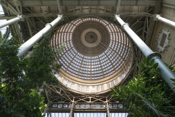 Dome, Ny Carlsberg Glyptotek or New Carlsberg Glyptothek, art museum for sculpture and painting, architects Vilhelm Dahlerup and Hack Kampmann, Copenhagen, Denmark, Europe