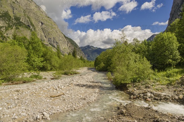 Enger-Grund creek, Eng valley, Tyrol, Austria, Europe