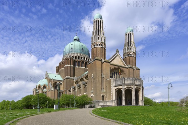 National Basilica of the Sacred Heart, Koekelberg, Brussels, Brabant, Belgium, Europe