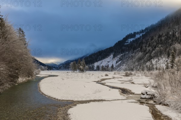 Rissbach creek in the Eng valley, Karwendel mountains, Austria, Europe
