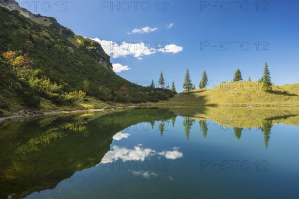 Unterer Gaisalpsee, Allgäu Alps, Allgaeu, Bavaria, Germany, Europe