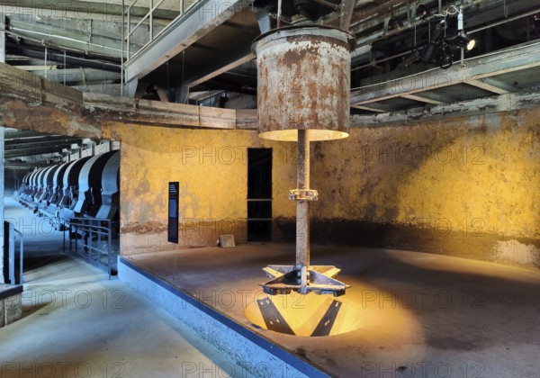 Ore processing facilities in the Rammelsberg Ore Mine Museum, UNESCO World Heritage Site, Goslar, Lower Saxony, Germany, Europe