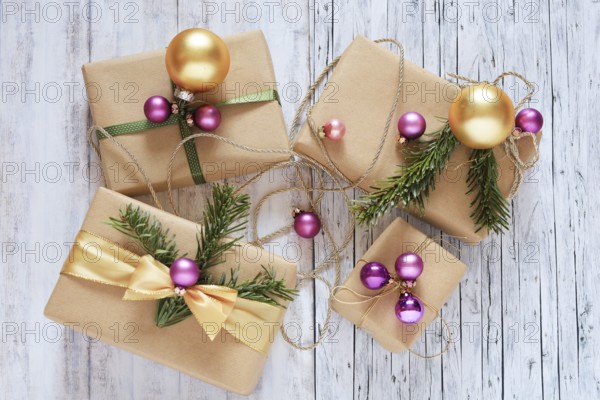 Christmas, Christmas time, wrapped Christmas presents, Germany, Europe