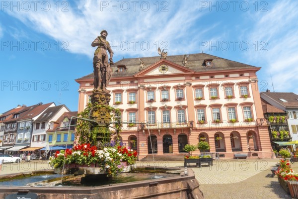 Beautiful old town of Gengenbach in the Black Forest, Germany, Europe