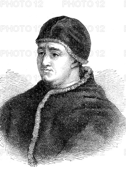 Leo X, Giovanni de' Medici, 11 December 1475, 1 December 1521, Roman Catholic Pope from 11 March 1513 until his death, Historical, digital reproduction of an original from the 19th century