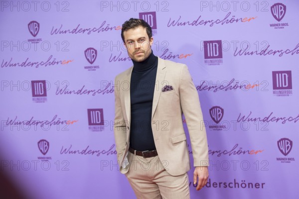 Joel Cederberg at the premiere of the film Wunderschöner at the Berlin Zoo Palast on 04.02.2025