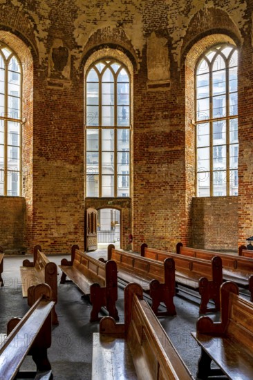 Interior view of the Parochial Church in the monastery quarter, Berlin, Germany, Europe