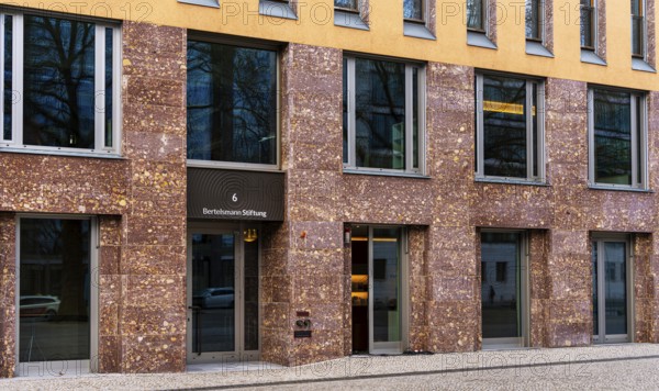 Entrance to the Bertelsmann Foundation, Berlin-Mitte, Germany, Europe